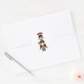 Autocollant de soldat romain (Enveloppe)