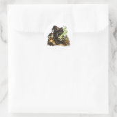 Autocollant de sorcière brasseuse de potion de cha (Sac)