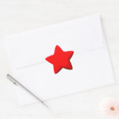 Autocollant de style Coussin rouge (Enveloppe)