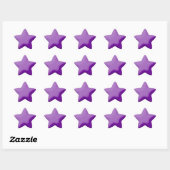 Autocollant de style Coussin violet (Feuille)