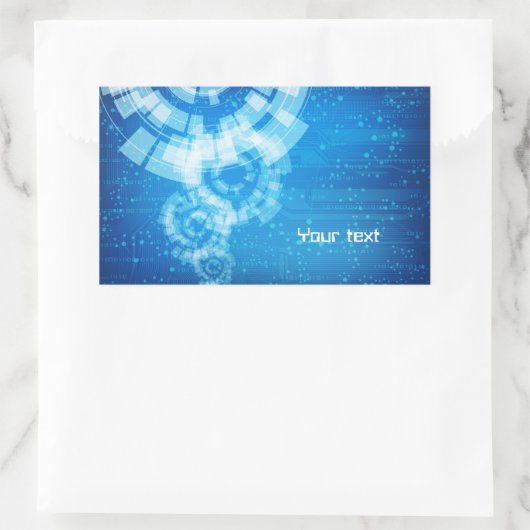 autocollant de style technique (Sac)