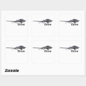 autocollant de surveillance iDrone (Feuille)