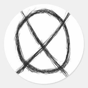 Autocollant de symbole d'opérateur