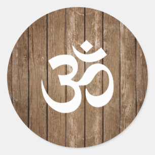 Autocollant de symbole Om