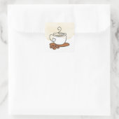 Autocollant de tasse à café (Sac)