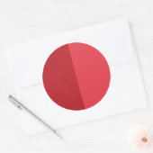 Autocollant de texture tomate rouge divisé – Perso (Enveloppe)