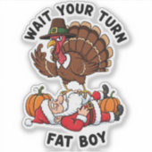 Autocollant de Thanksgiving (Devant)