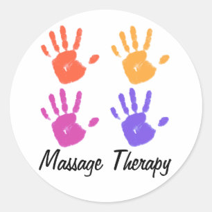Autocollant de thérapie de massage