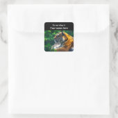 Autocollant de tigre de l'Amour (Sac)