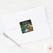 Autocollant de tigre de l'Amour (Enveloppe)