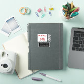 Autocollant de timidité set Autocollant vinyle (Couverture iPad)