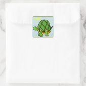 autocollant de tortue (Sac)