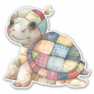 Autocollant de tortue à cliquet