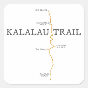 Autocollant de traînée de Kalalau