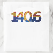 Autocollant de triathlon longue distance du drapea (Sac)