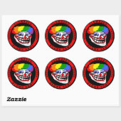 Autocollant de troll Clownsec (Feuille)