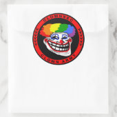Autocollant de troll Clownsec (Sac)