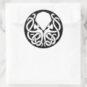 Autocollant de tueur Cthulhu (NOIR) (temps limité  (Sac)
