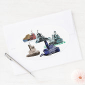 autocollant de tugboat medley (Enveloppe)