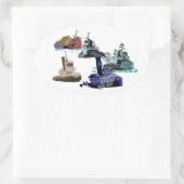 autocollant de tugboat medley (Sac)