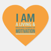 Autocollant de typographie motivant (Devant)
