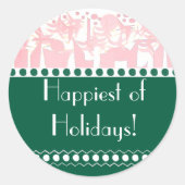 Autocollant de vacances (Devant)