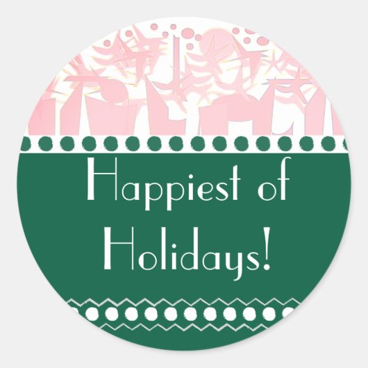 Autocollant de vacances (Devant)