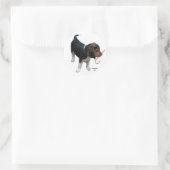 Autocollant de vacances beagle (Sac)