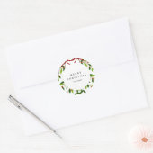 Autocollant de vacances de gui (Enveloppe)