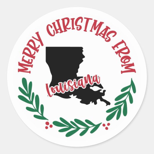 Autocollant de vacances de Louisiane (Devant)