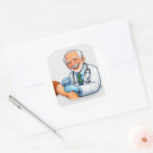 Autocollant de vaccin de docteur chibi (Enveloppe)