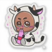 Autocollant de vache (Devant)