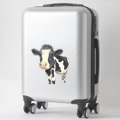 Autocollant de vache (Sur valise)