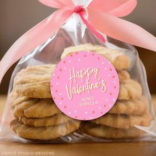 Autocollant de Valentines Cute Personnalisé