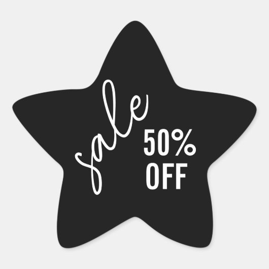 Autocollant de vente pour petites entreprises | No (Devant)