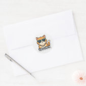 Autocollant de vérification de l'ambiance de chat (Enveloppe)
