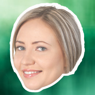 Autocollant de visage personnalisé, Autocollants p