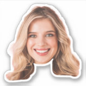 Autocollant de visage personnalisé | Enterrement d (Devant)