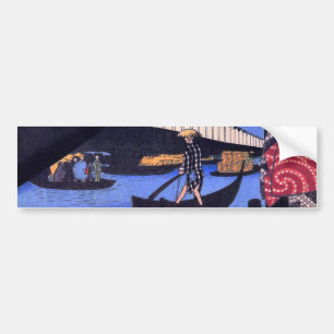 Autocollant De Voiture 江 戸 の 景, 広 重 Paysage d'Edo, Hiroshige Ukiyoe
