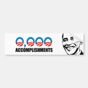 AUTOCOLLANT DE VOITURE 0.000 ACCOMPLISSEMENTS