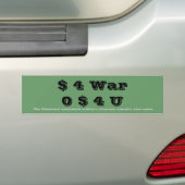 AUTOCOLLANT DE VOITURE 0 $ 4 U (En voiture)