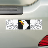 Autocollant De Voiture 101st Division Aéroportée "Eagles criard " (En voiture)