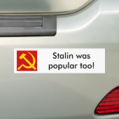 Autocollant De Voiture 150px-Hammer_and_sickle.svg, Stalin était (En voiture)