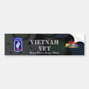 Autocollant De Voiture 173rd adhésif pour pare-chocs de guerre de Vietna