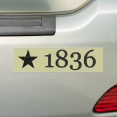 AUTOCOLLANT DE VOITURE 1836 (En voiture)