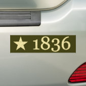 AUTOCOLLANT DE VOITURE 1836 (En voiture)