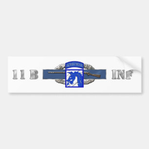 Autocollant De Voiture 18èmes CORPS aéroportés de l'INFANTERIE 11B XVI