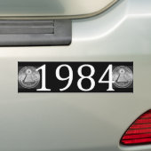 AUTOCOLLANT DE VOITURE 1984 (En voiture)