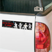 Autocollant De Voiture 1 Cosplayer Invisible Maladie Bumper Sticker (Sur camion)
