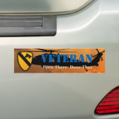 Autocollant De Voiture 1st cavalry air cav acr veterans vets (En voiture)